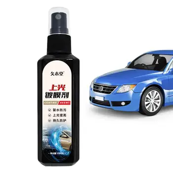Autóbevonó spray | 100ml autóipari festékvédő kristálybevonat spray | Lengyel bevonószer védőspray Motorcyc számára